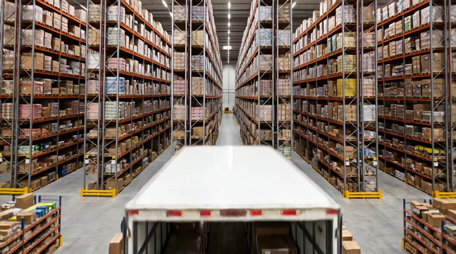 Fulfillment-Center mit Mezzanin