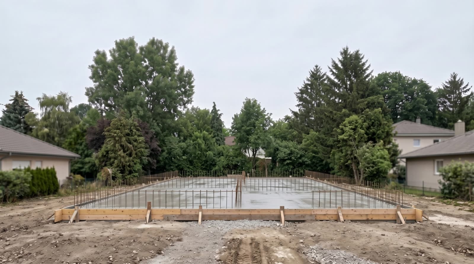 Fundament gelegt